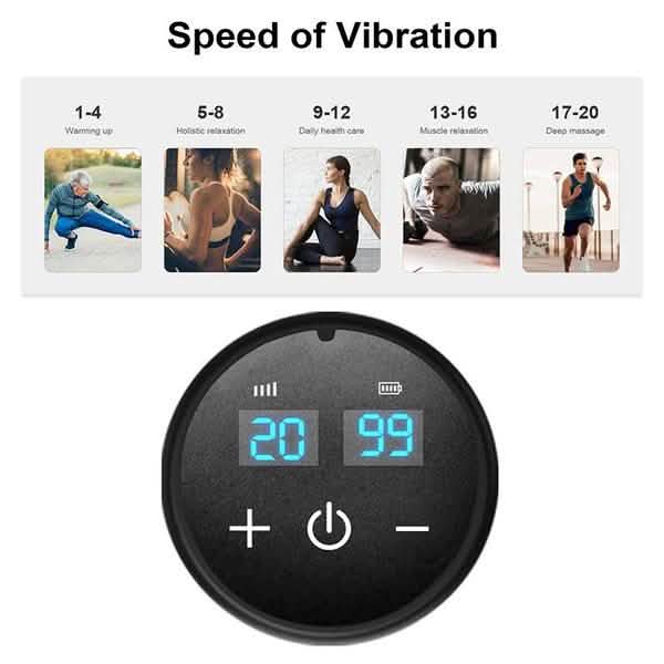 LCD Display Professional Muscle Deep Massage Gun