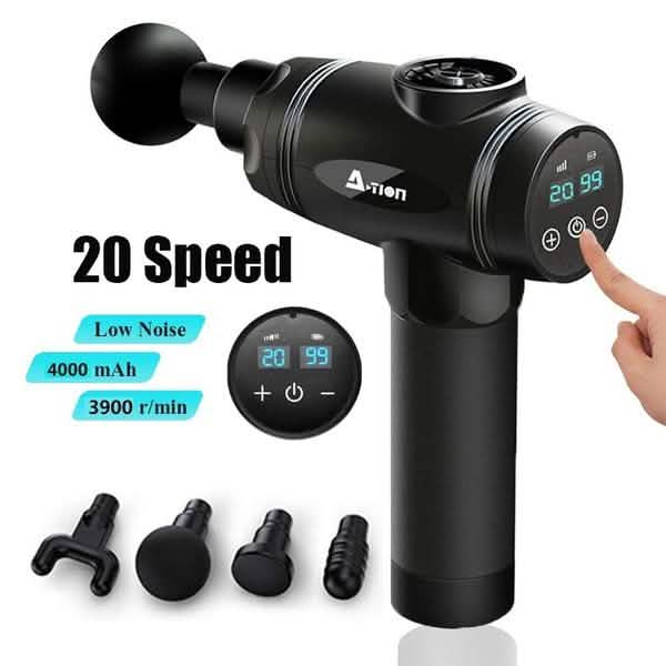 LCD Display Professional Muscle Deep Massage Gun