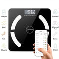 Digital Bathroom Wireless Fat Smart BMI Body Composition Analyzer Health Monitor Sync Data