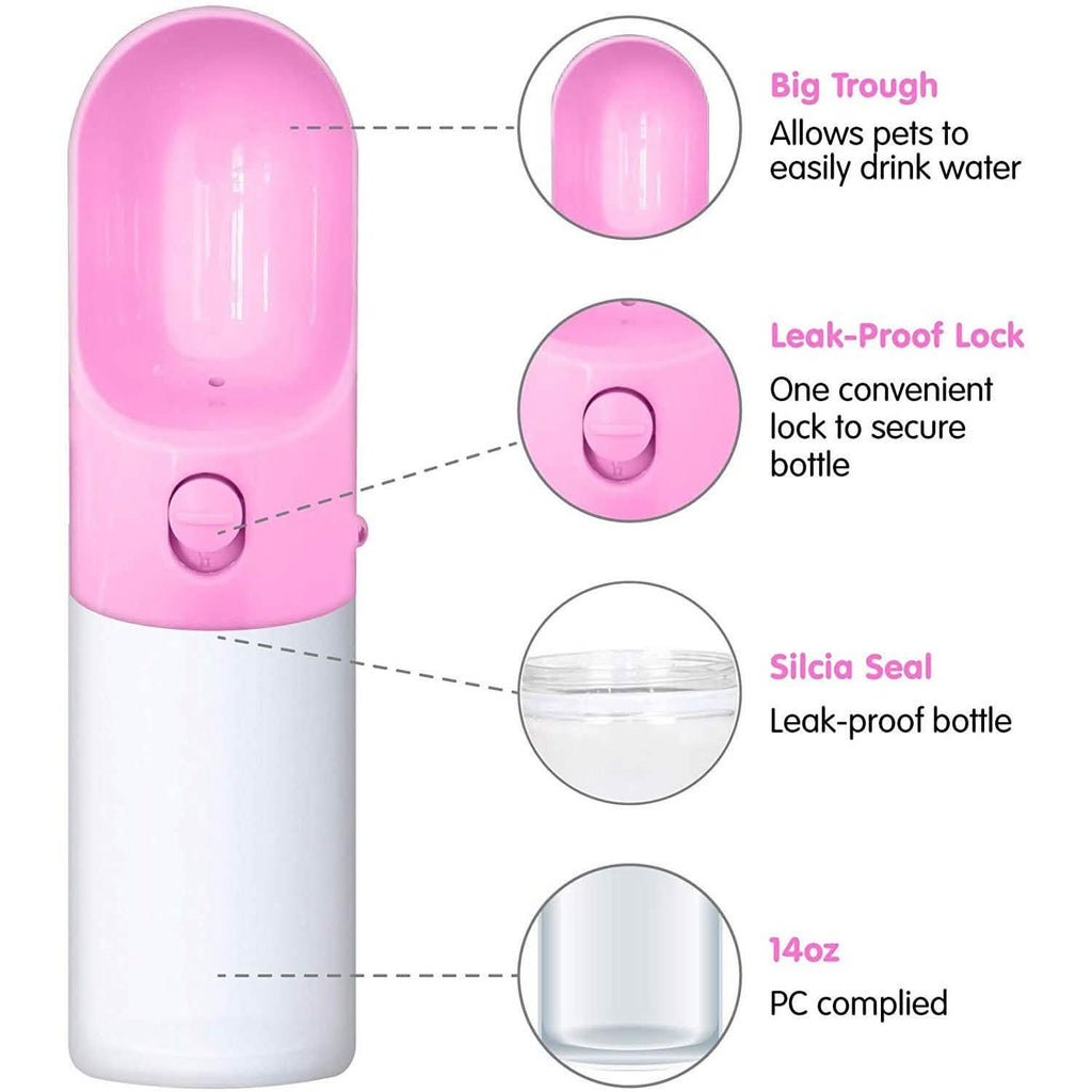 Leak-Proof Dog Water Dispenser with Drinking Feeder for Pets