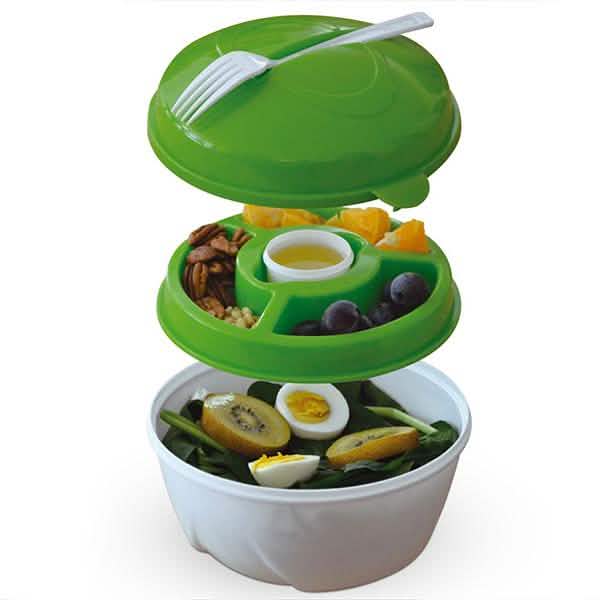 Leakproof On-The-Go Salad Bowl Container