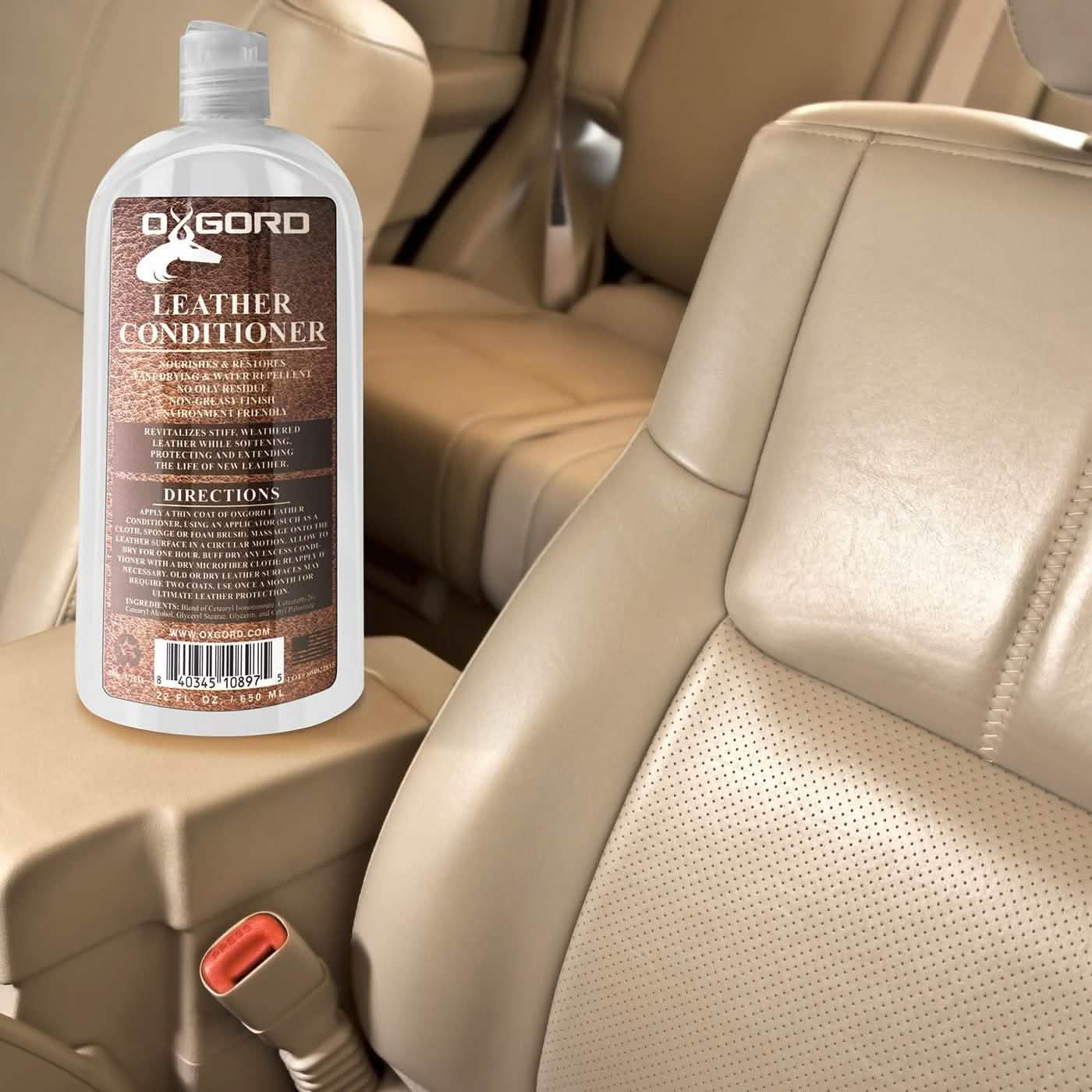 Leather and Vinyl Conditioner - The Ultimate Leather Protector