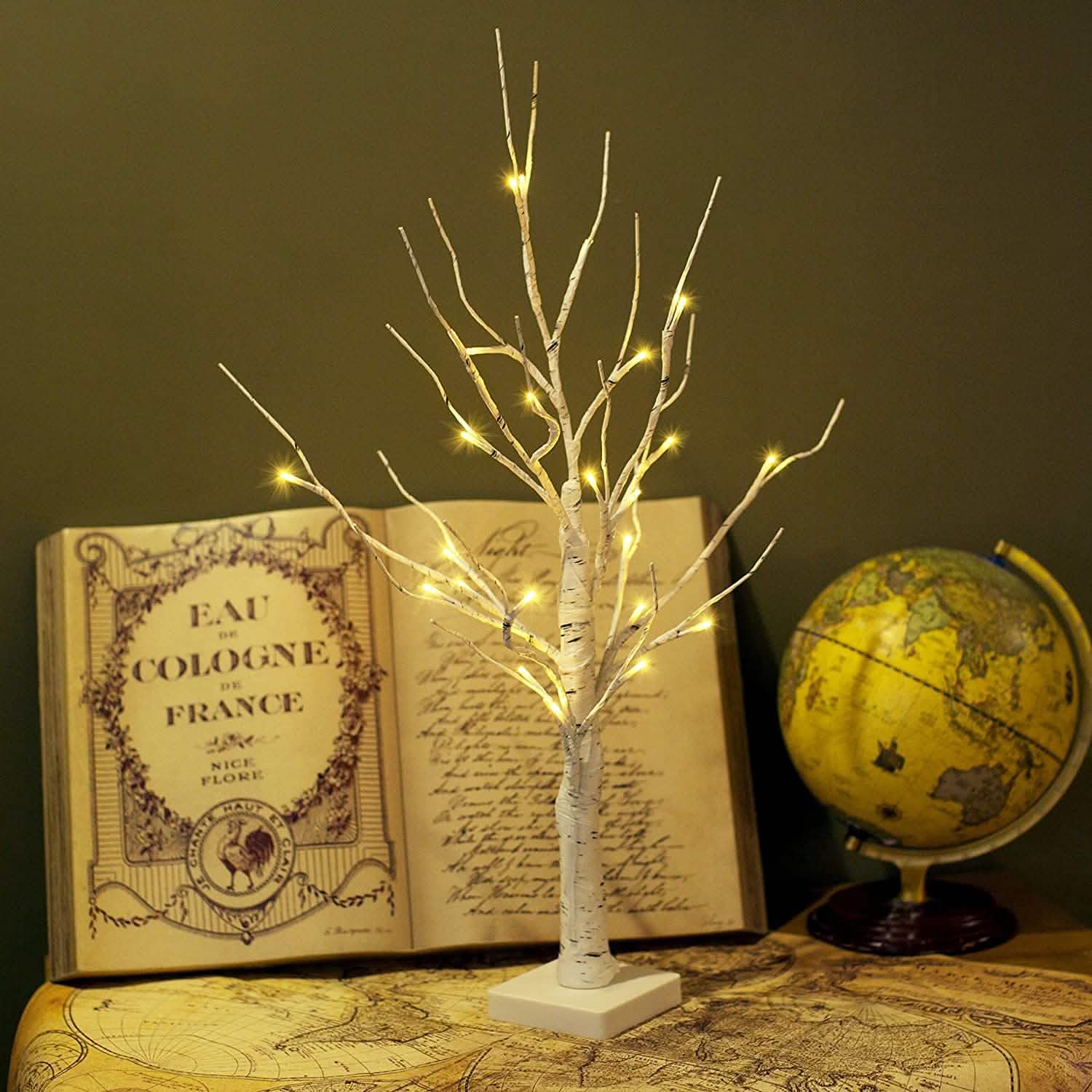 LED Christmas Birch Home Lights