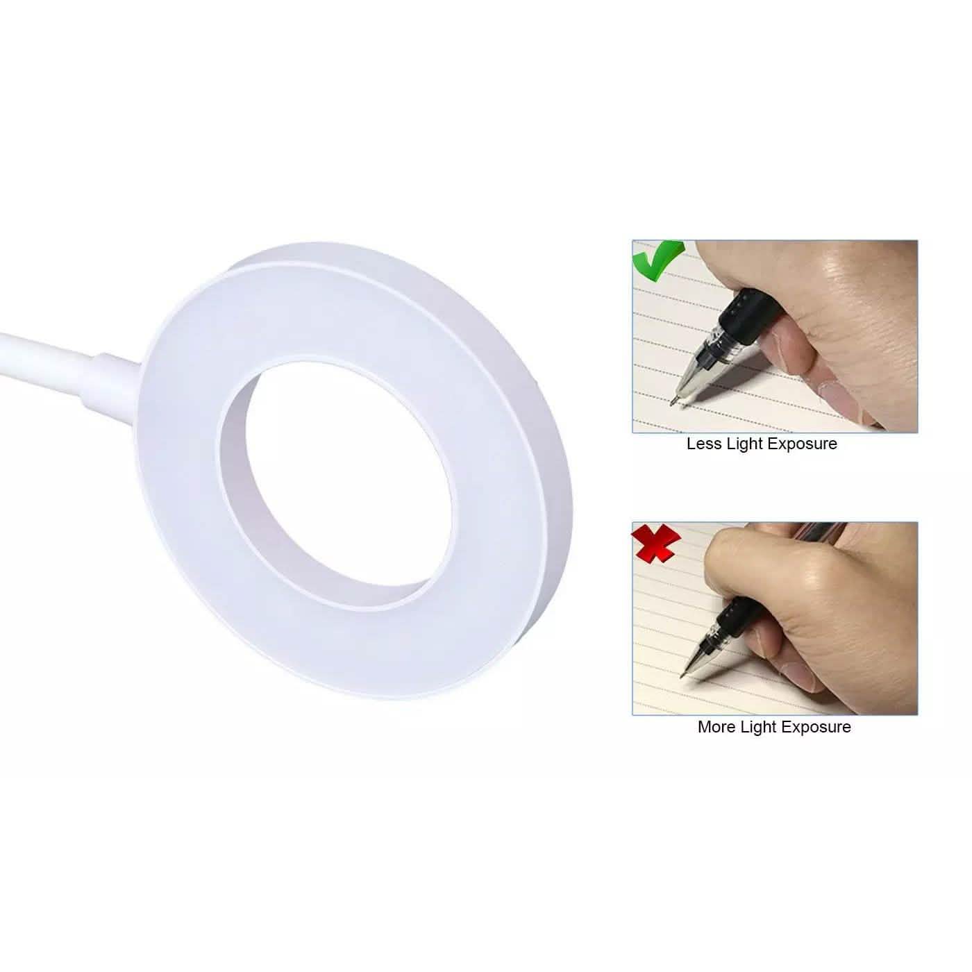 LED Desk Lamp 3 Color Modes Eye-Caring Table Lamp