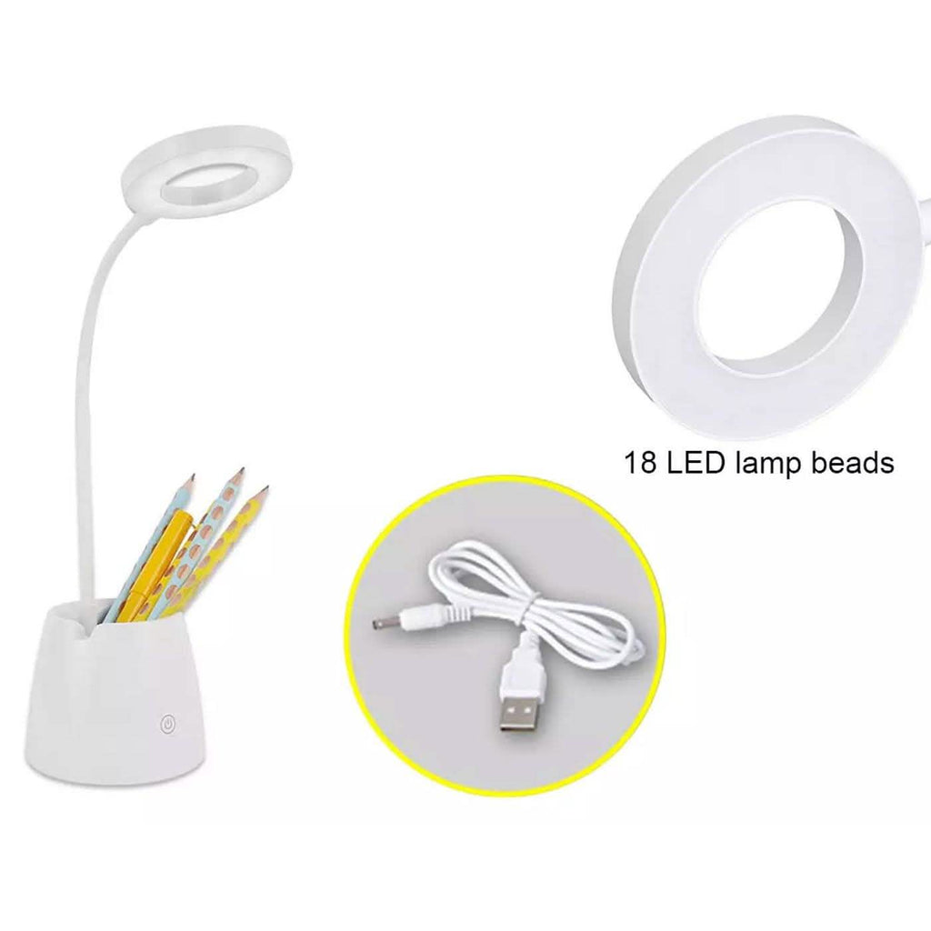 LED Desk Lamp 3 Color Modes Eye-Caring Table Lamp