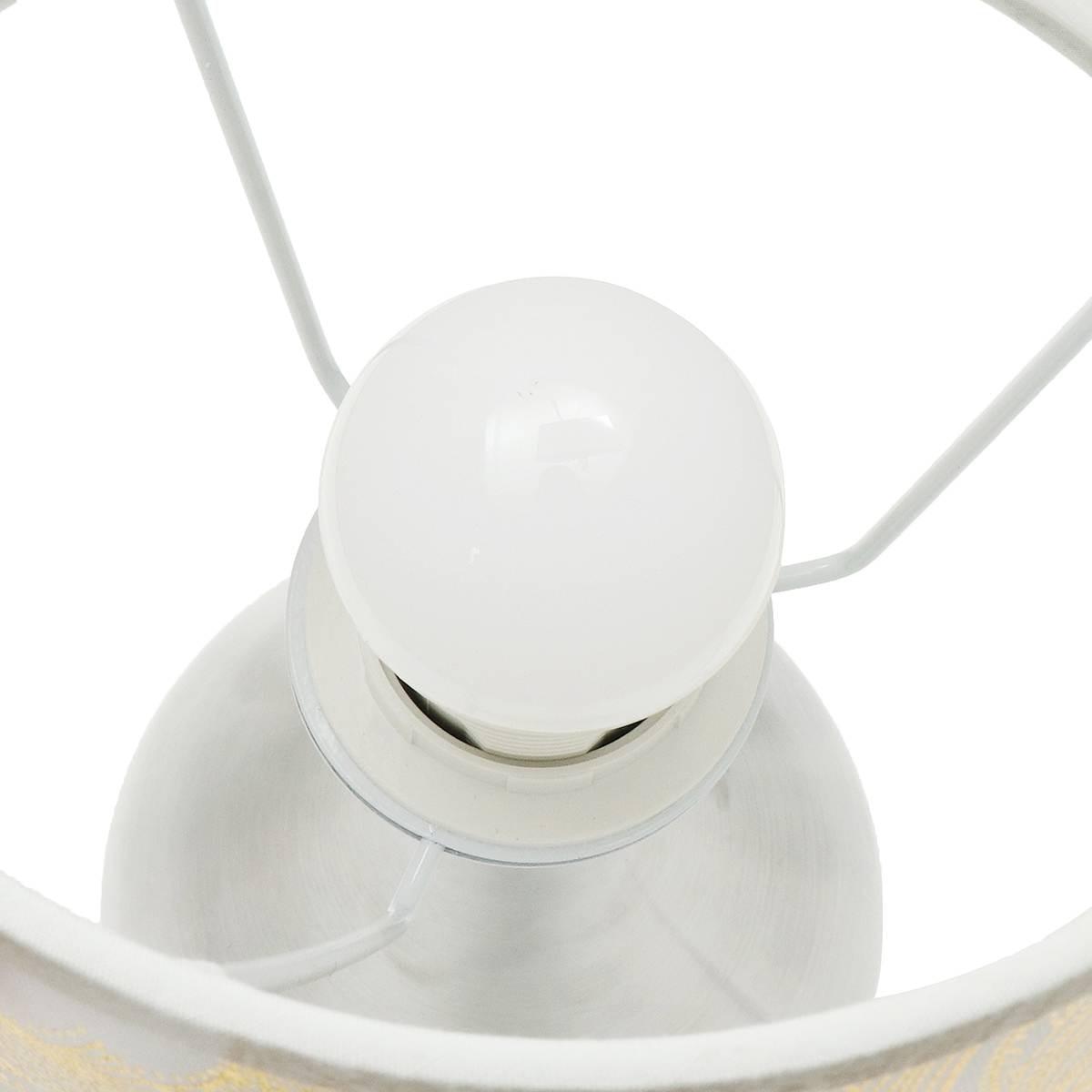 LED Desk Lamp with E27 Bulb 110V-240V Modern Bedside Lamps Table Lamps For  Indoor Bedroom / Living Room Lighting White Light Decorative Study Lamps for Bedroom Décor
