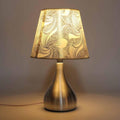 LED Desk Lamp with E27 Bulb 110V-240V Modern Bedside Lamps Table Lamps For  Indoor Bedroom / Living Room Lighting White Light Decorative Study Lamps for Bedroom Décor