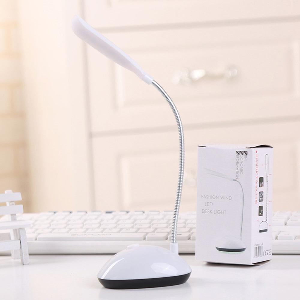 LED Desk Light Table Lamp Reading Book Light 3xAAA Battery Desk Lamp Mini Eye Protection Office Bedroom Bedside LED Study Table Decorative Table Lamp Cute Study Lamps for Bedroom Décor