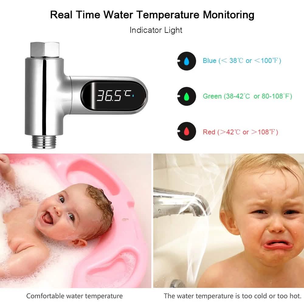 LED Digital Shower Thermometer