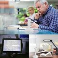 LED Eye Protection Table Light Adjustable Student Reading Books Study Lamps USB Charging Stand Lantern Powerful Work Night Light Decorative Table Lamp Cute Study Lamps for Bedroom Décor