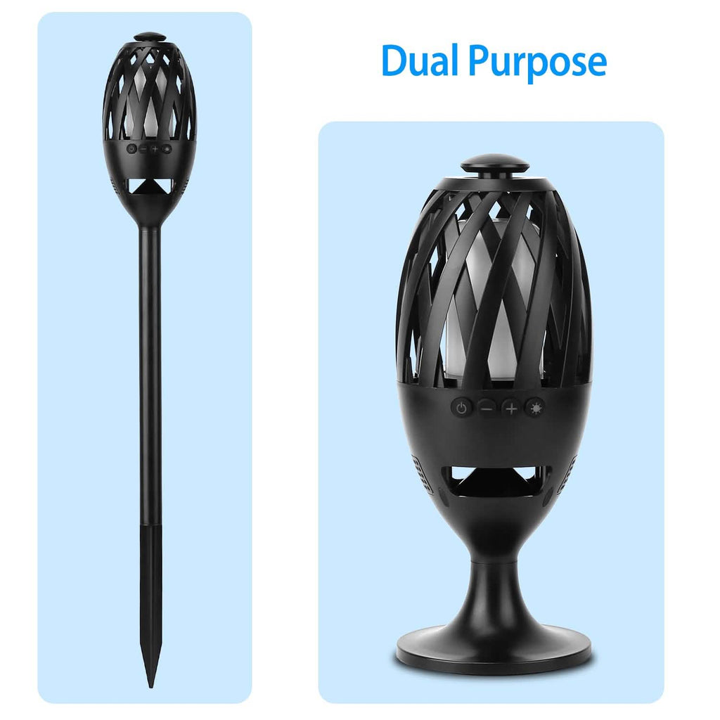LED Flame Speakers Torch