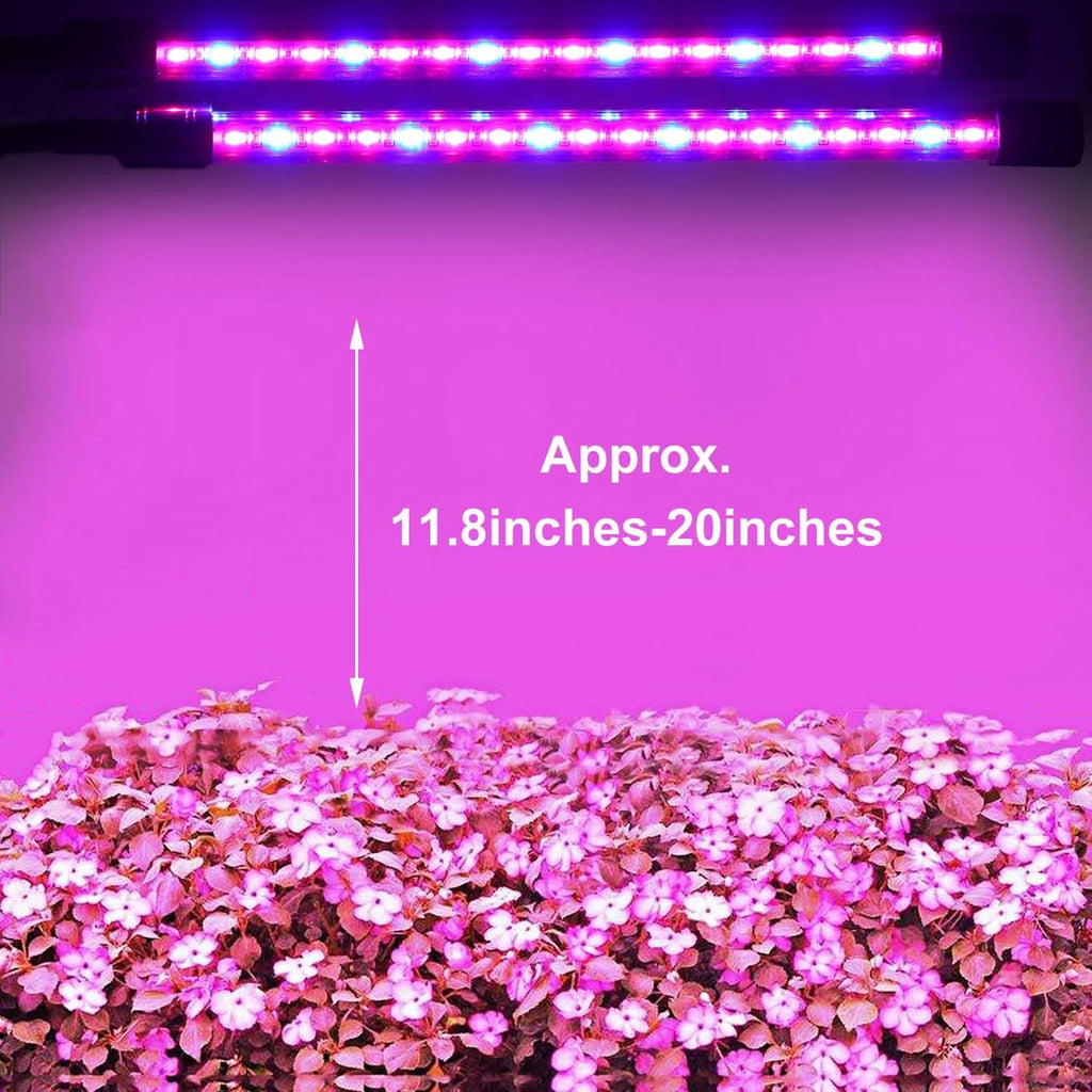 LED Grow Light Dual Head Lamp