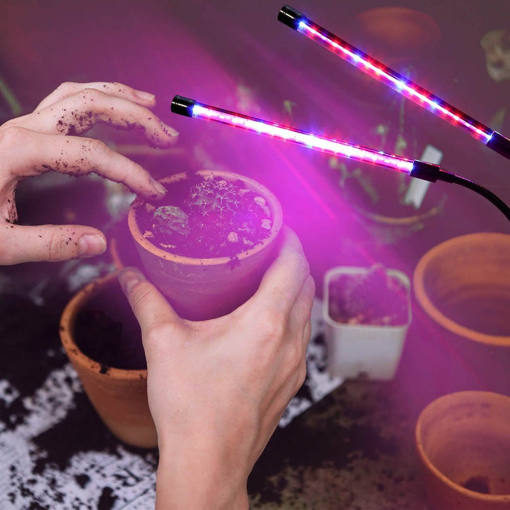 LED Grow Light Dual Head Lamp