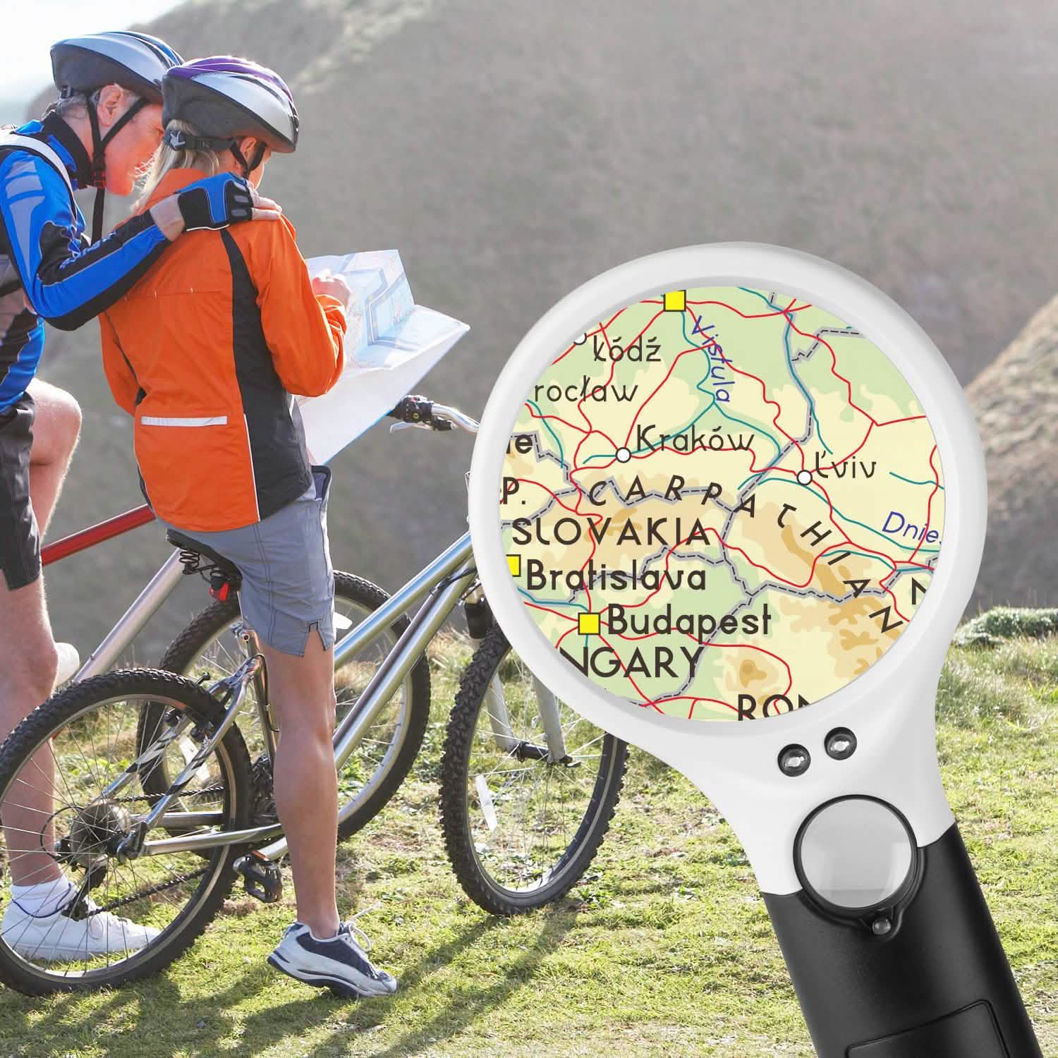 LED Illuminated Magnifying Glass