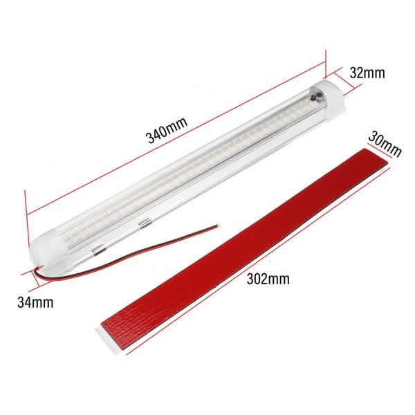 LED Interior Light Bar 108LED 12V