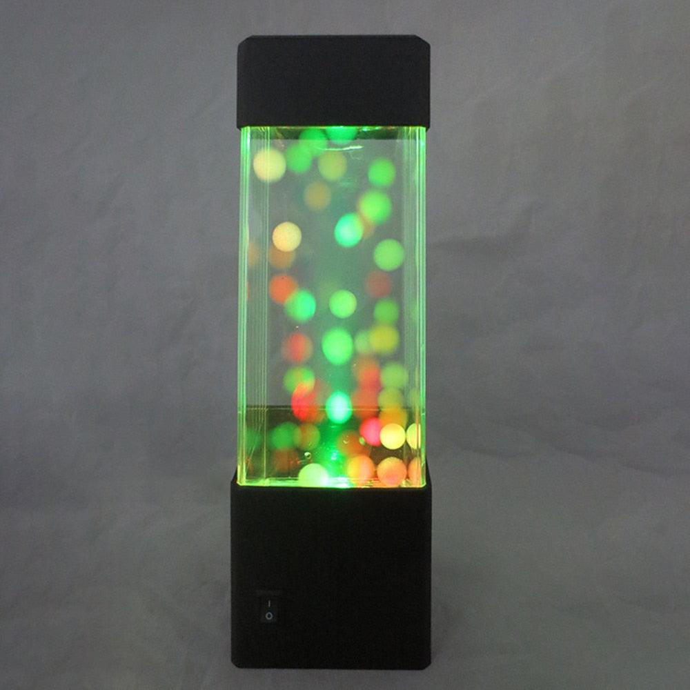 LED Jellyfish Night Light Tank Aquarium Style LED Lamp Sensory Autism Lava Lamp LED Desk Lamp Home Décor USB Power Cute Study Lamps for Bedroom Décor