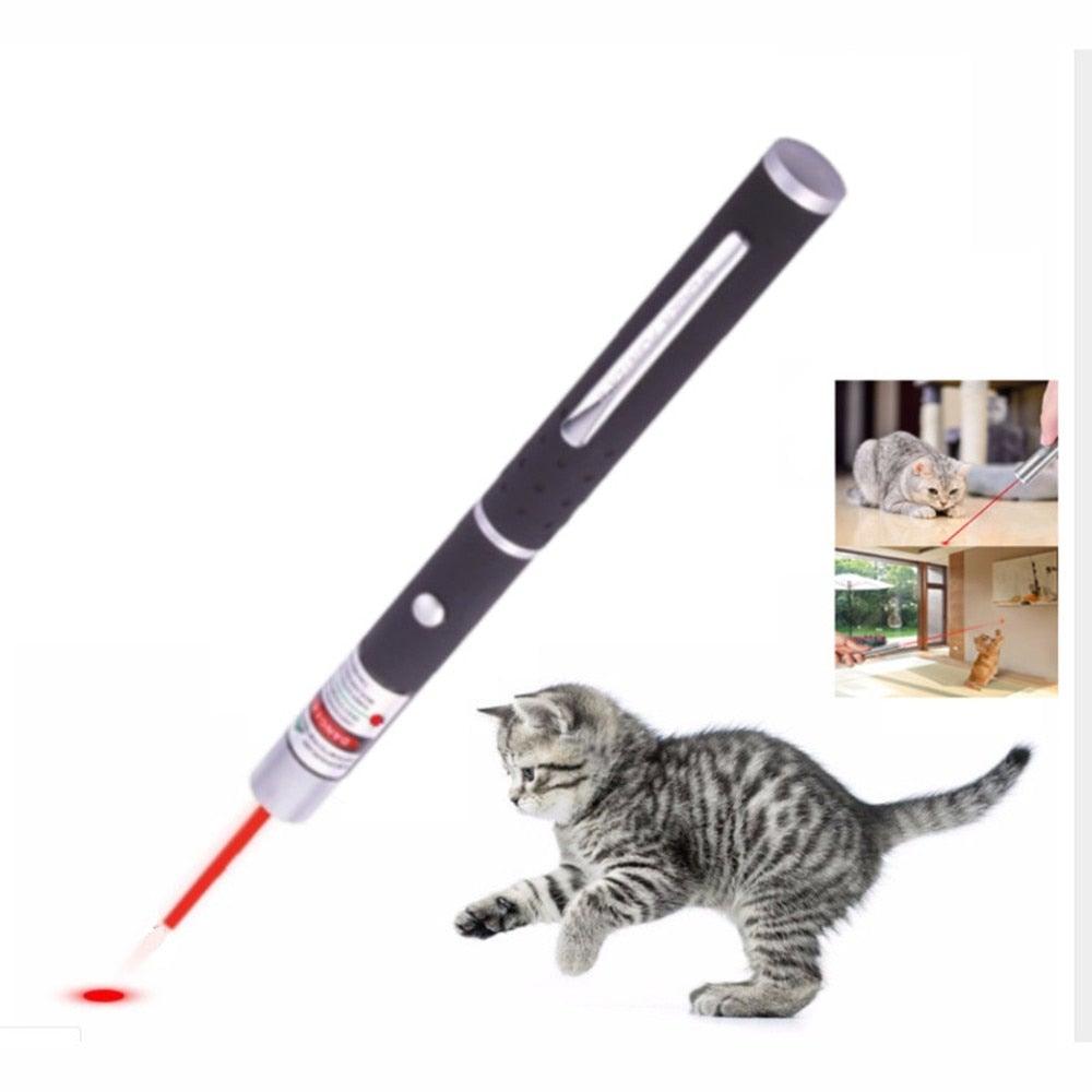 LED Laser Pet Cat Toy Red Dot Light Sight 530Nm 405Nm 650Nm Interactive Pen Pointer For Cats Dogs Pet Interactive Toys Cat Chase Exercise Toys For Indoor Cat Laser Presentation Remotes For Indoor Classroom Teaching