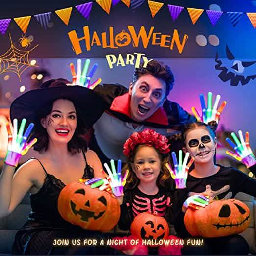 LED Light Fun Toy Gloves for Kids