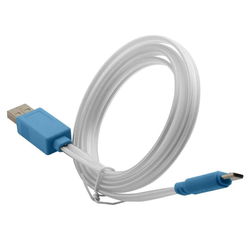 LED Light Micro USB Charger Data Sync Cable