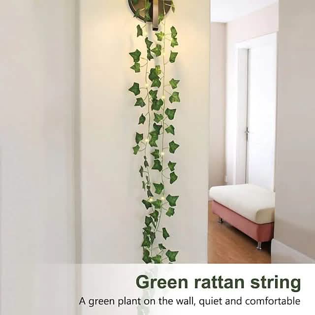 LED Solar Ivy Leaf String Light