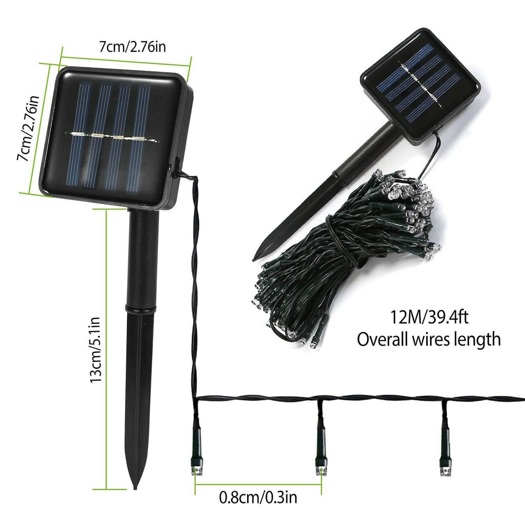 LED Solar Power Fairy String Lights