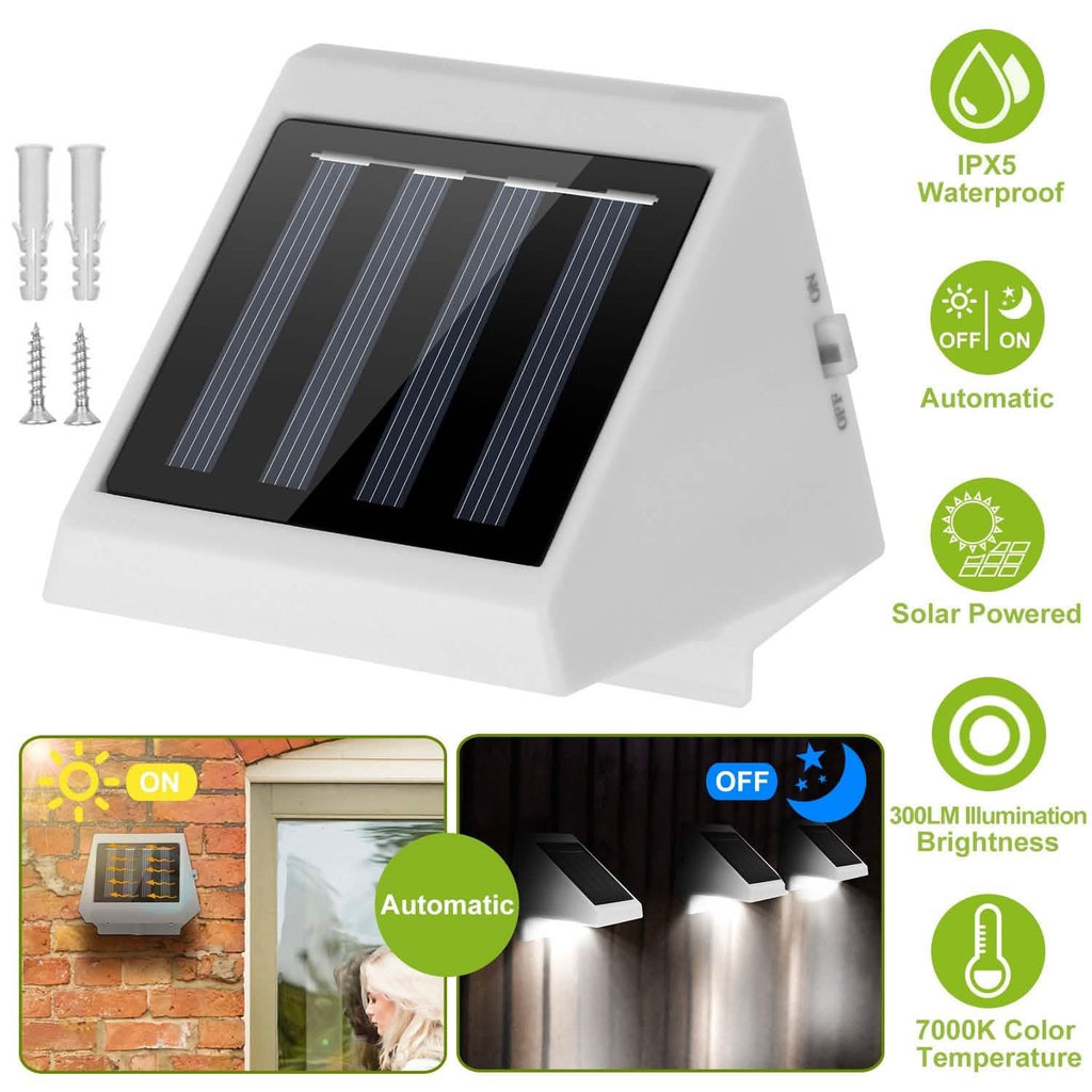 LED Solar Powered Stair Lights