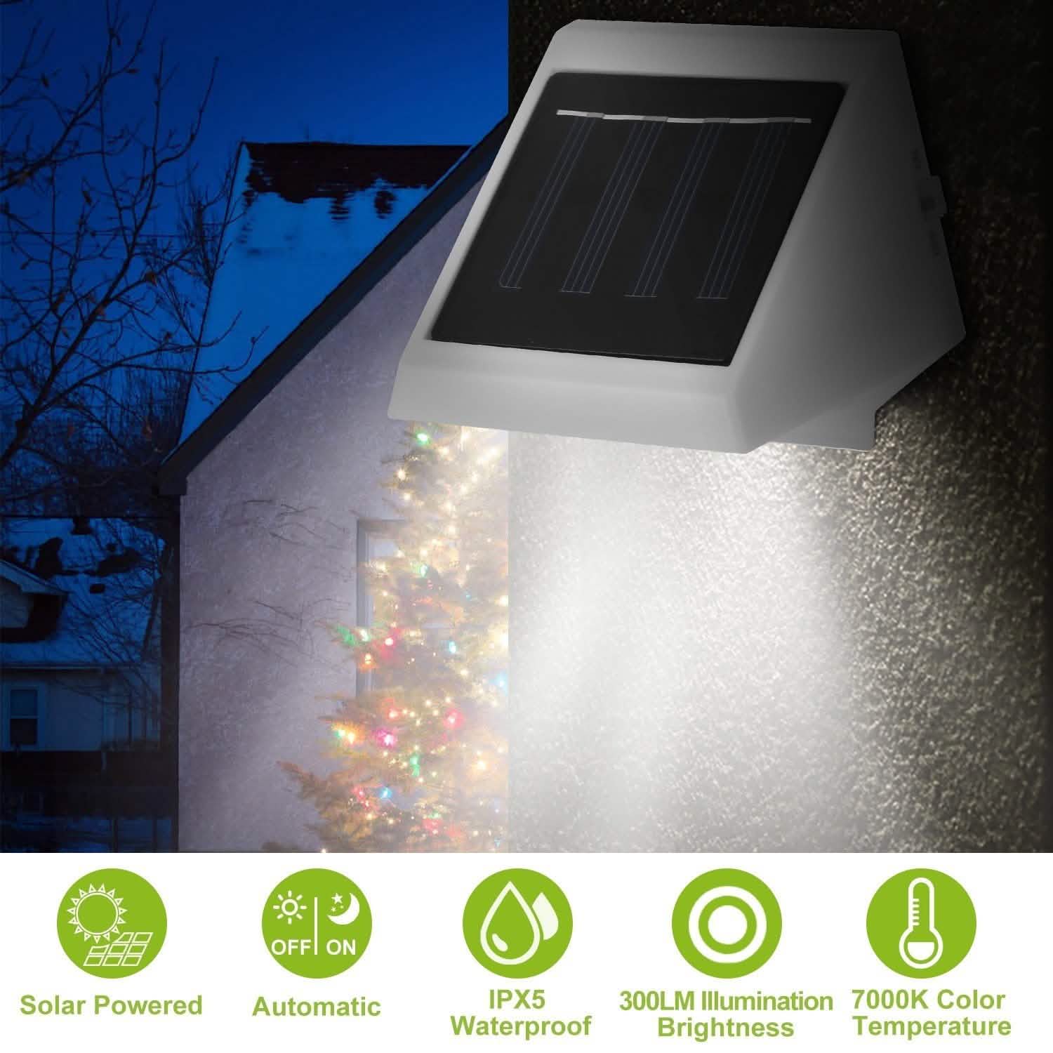 LED Solar Powered Stair Lights