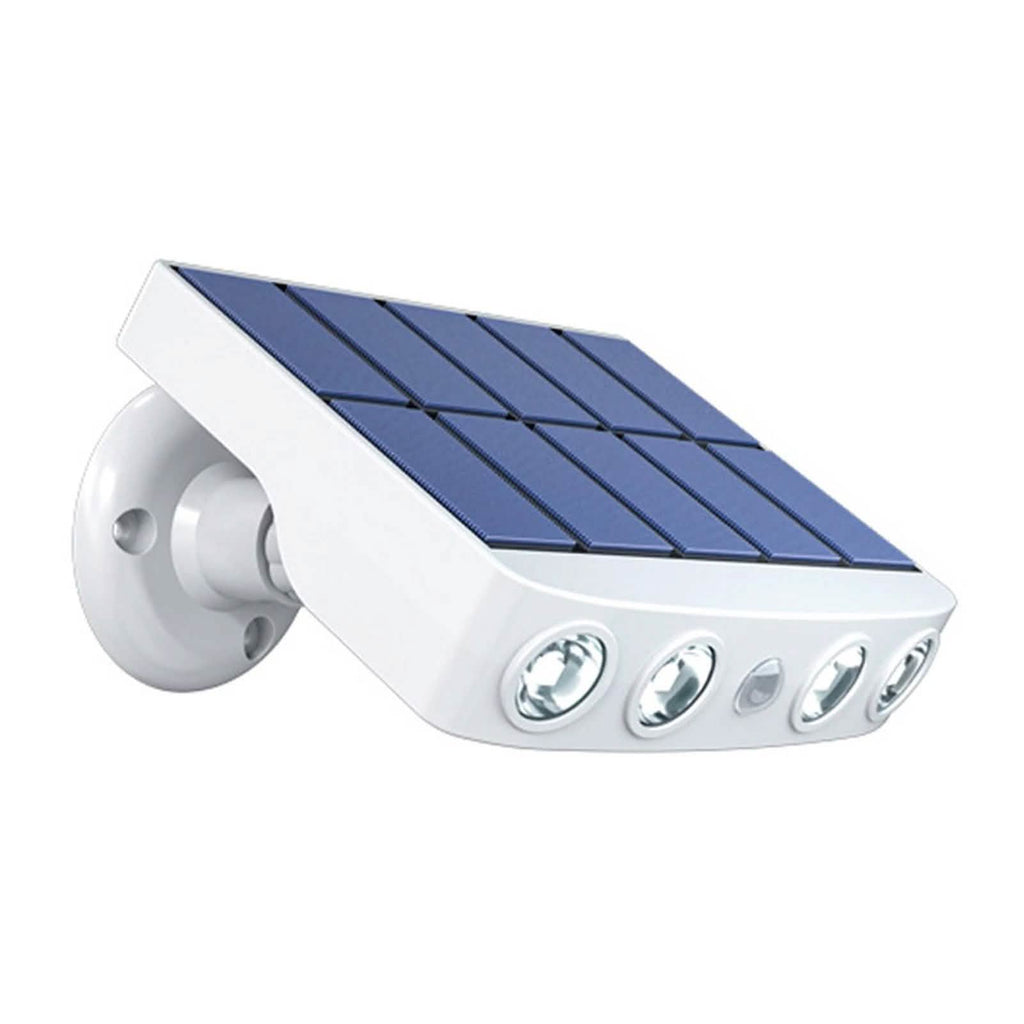 LED Solar Powered Wall Light Rotatable Waterproof Motion-Sensor Lights
