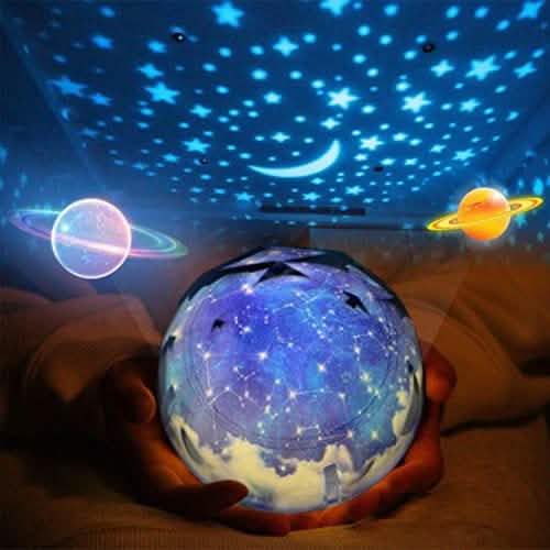 LED Star & Moon Night Time Projector