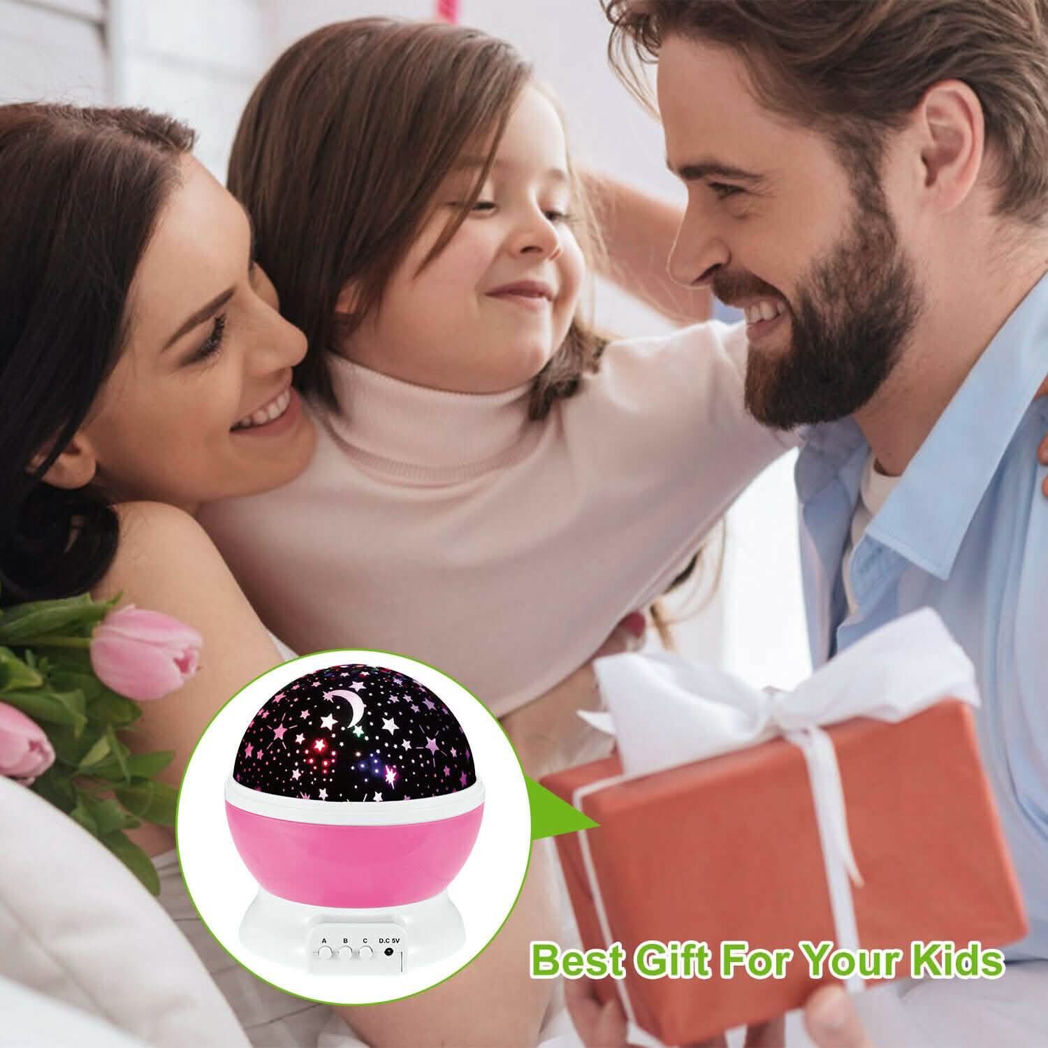 LED Star Sky Projector Night Light