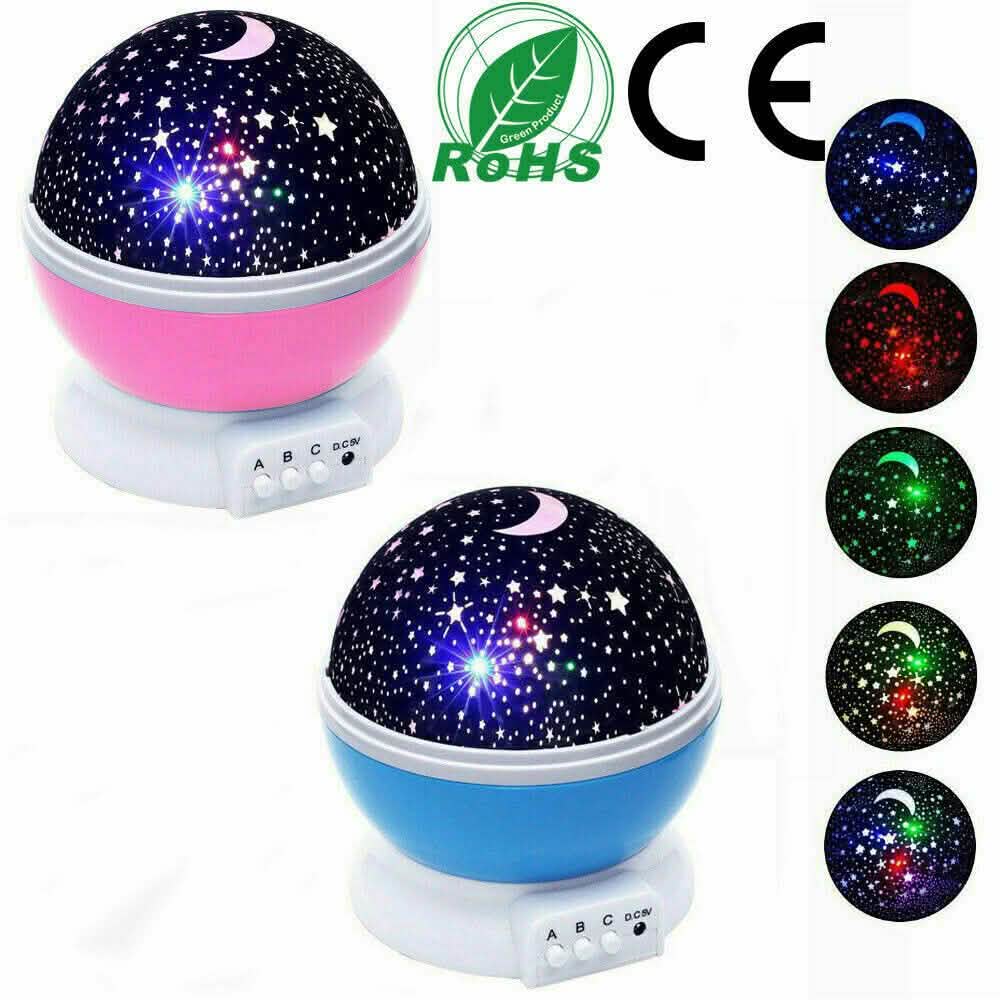 LED Star Sky Projector Night Light