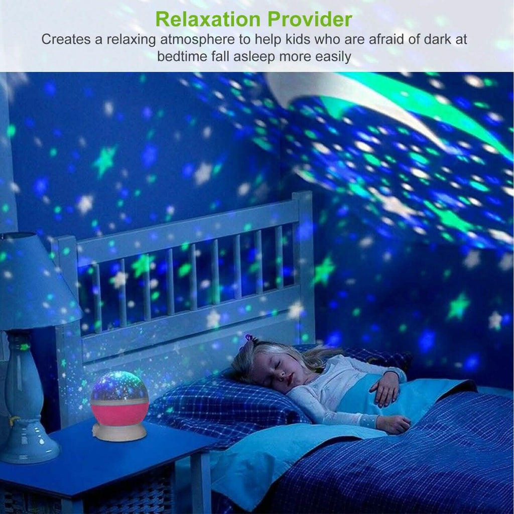 LED Star Sky Projector Night Light