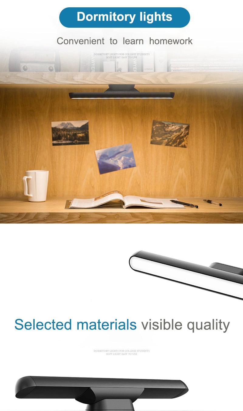 Led Table Lamp Wireless Desk Light USB Rechargeable Lights Dimmable Touch Protect Eyes For Room Desks Office Desk Lamp Decorative Table Lamp Cute Study Lamps for Bedroom Décor