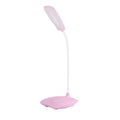 LED Three-Speed Touch Dimming Reading Lamp USB Charging Plug-in White Warm Eye Protection Student Table Light Study Night Light Decorative Table Lamp Cute Study Lamps for Bedroom Décor