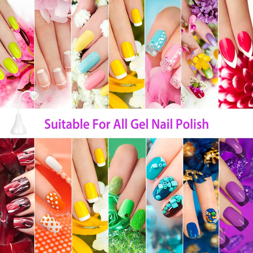 LED UV Nail Lamp Polish Dryer Lamp