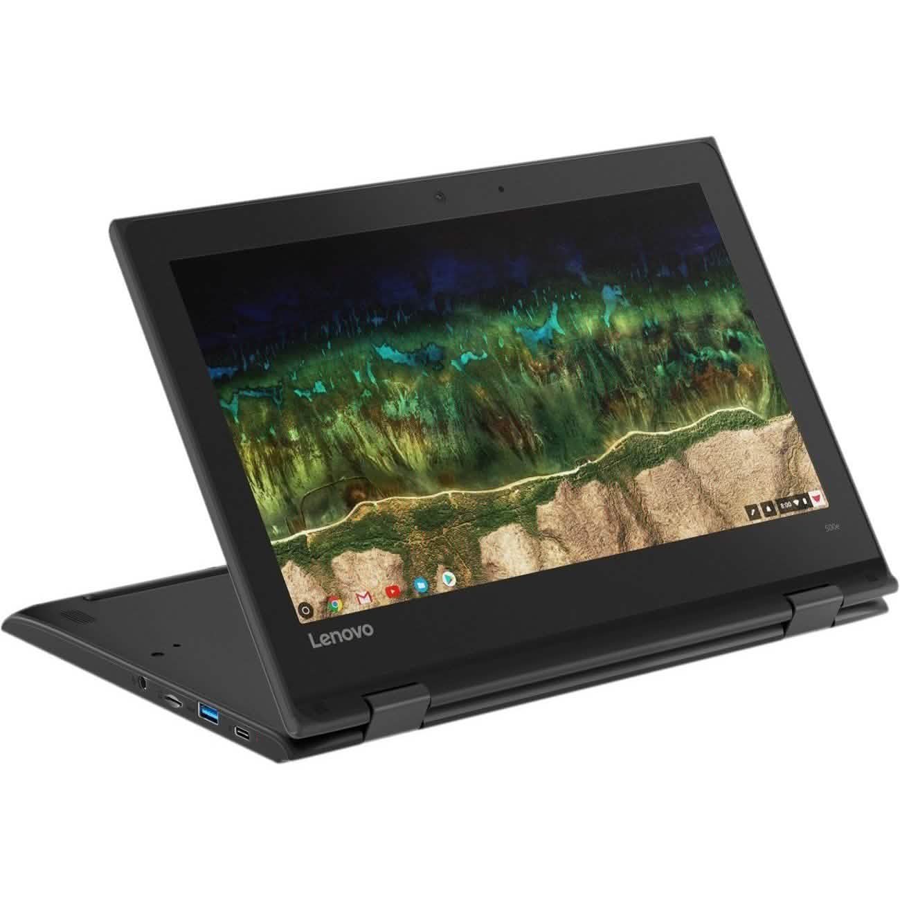 Lenovo 11" 4-core 500e Touch Intel Celeron N4100 1.10 GHz, 4GB 32GB SSD (Refurbished)
