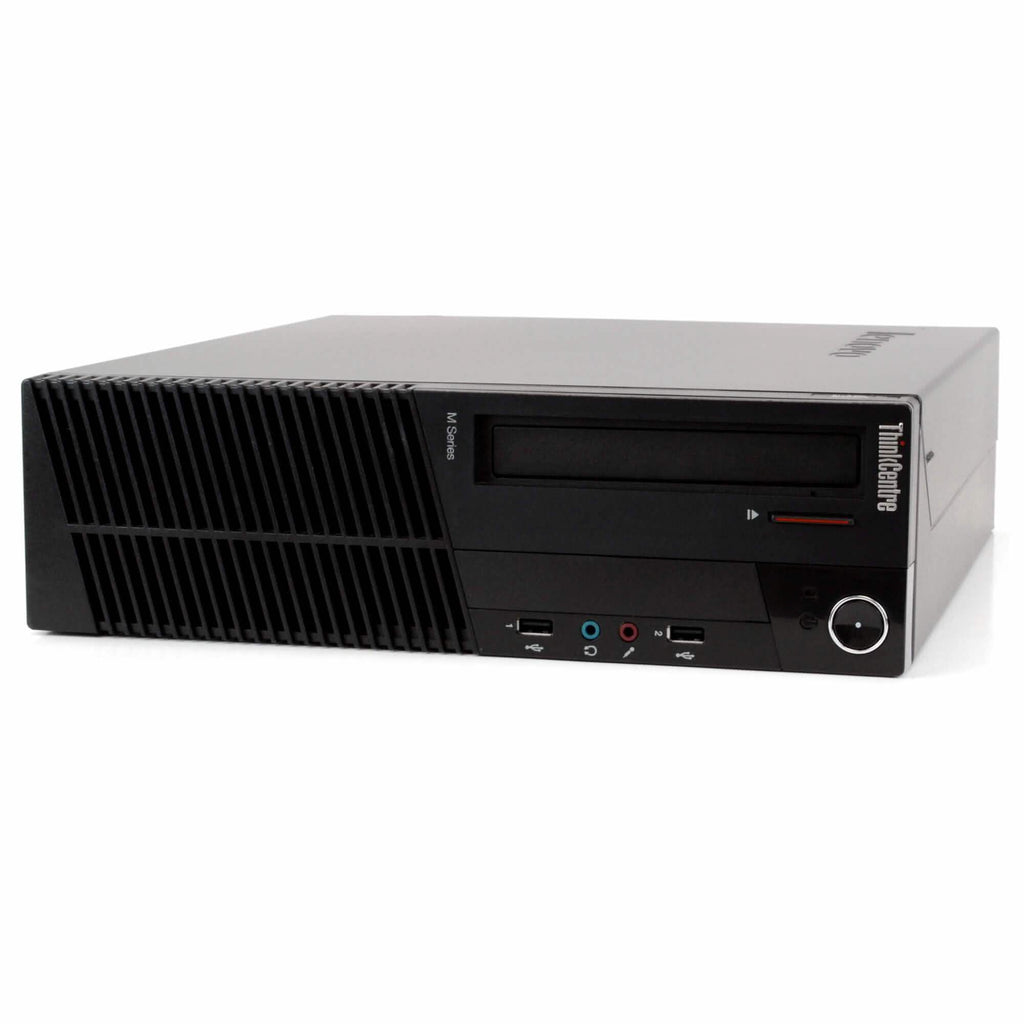 Lenovo ThinkCentre M92 Desktop Computer with 19" Flat Screen Monitor (Refurbished)