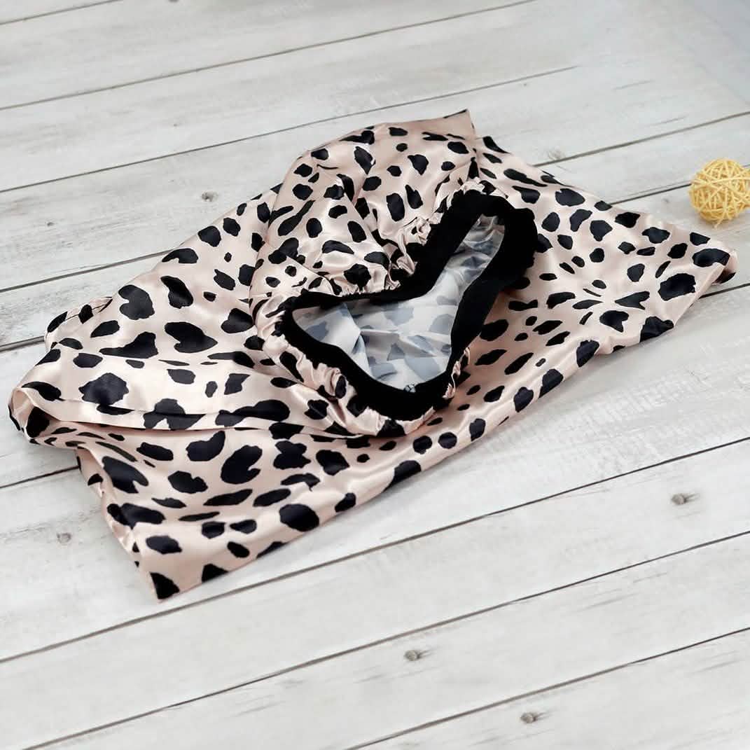 Leopard Slip Skirt