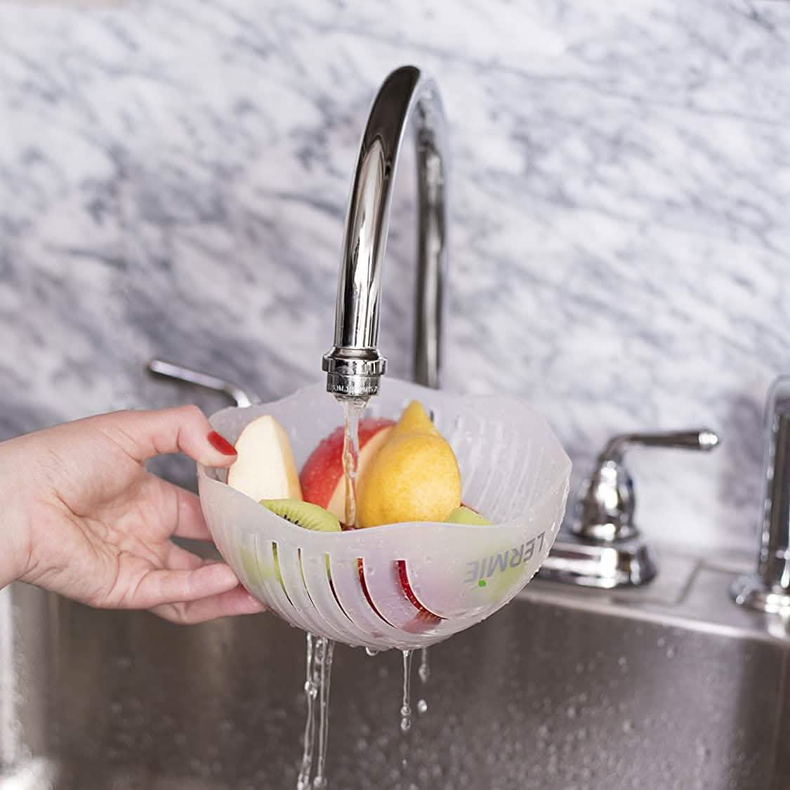 Lermie Salad Cutter Bowl