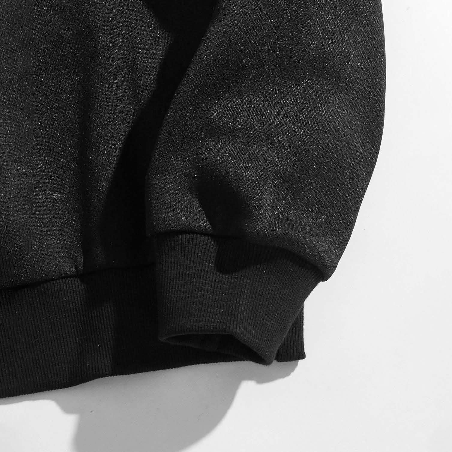 Letter and Car Print Oversized Sweatshirt