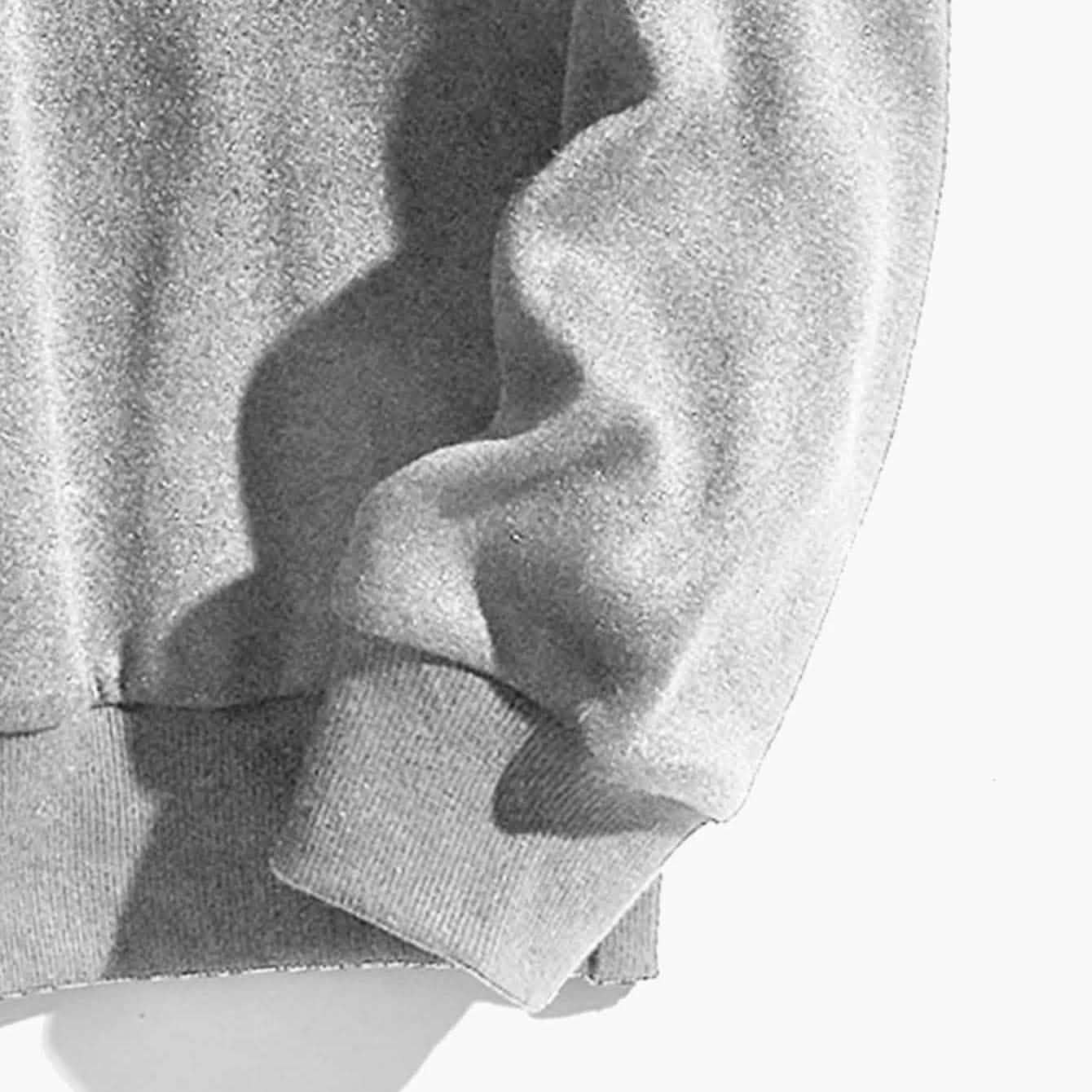 Letter Graphic Thermal Lined Sweatshirt