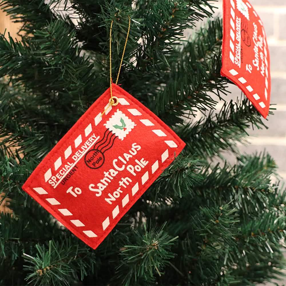 Letter to Santa Claus Ornament