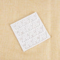 Letters Mold Triangle Alphabet Silicone Baking Mould Cupcake Decorating Tool Fondant Candy Chocolate Gumpaste Nonstick Letters Mold Triangle Alphabet Silicone Baking Mould Cupcake Decorating Tool