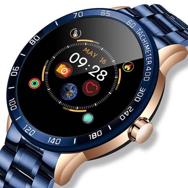 LIGE Steel Band Smart Watch