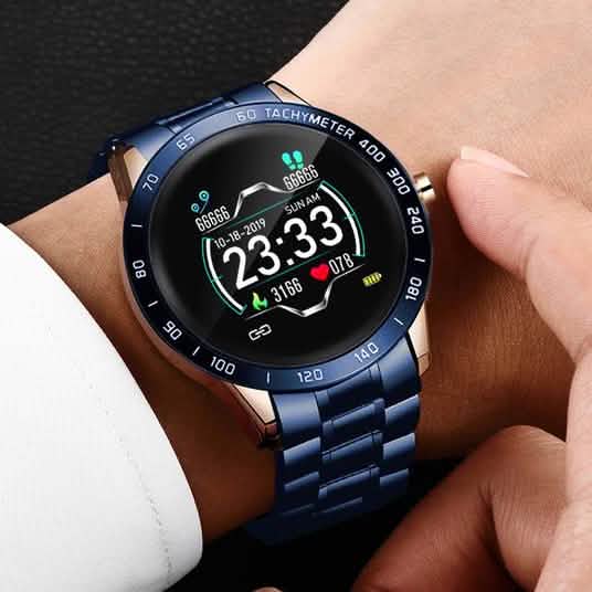 LIGE Steel Band Smart Watch