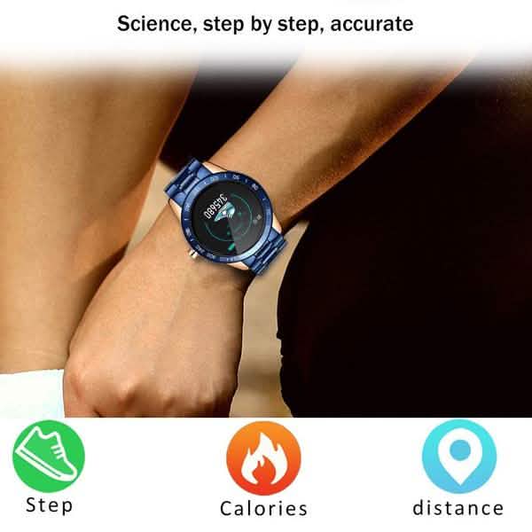 LIGE Steel Band Smart Watch