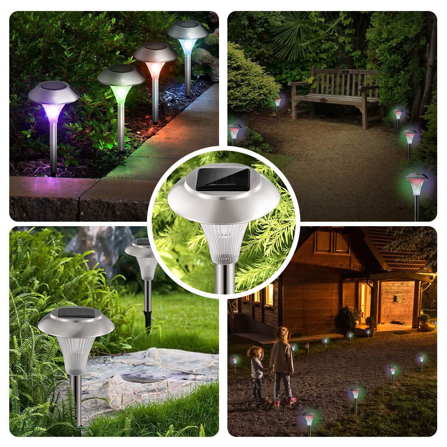 Lights Color Changing Landscape Solar Lamps