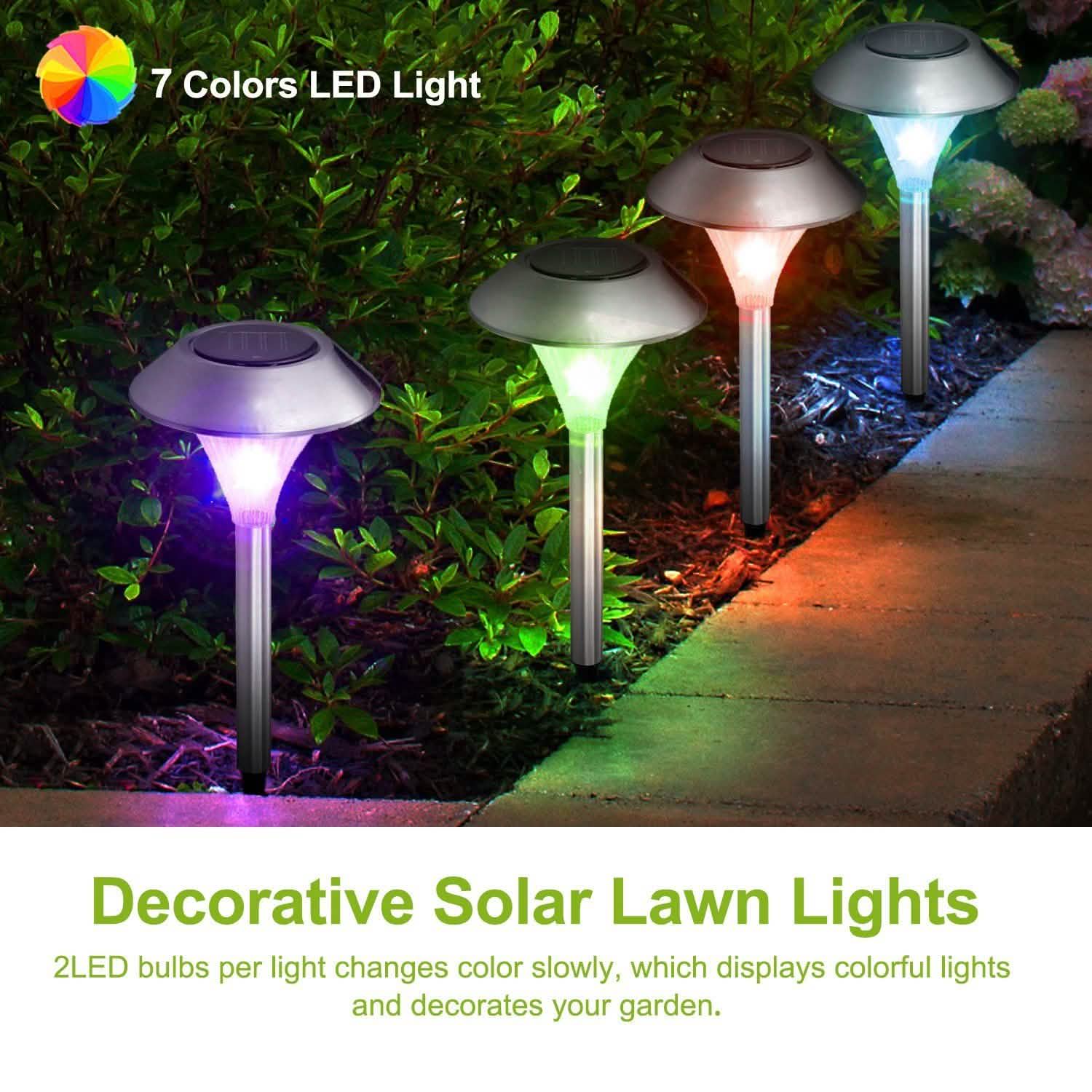 Lights Color Changing Landscape Solar Lamps