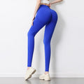 Lightweight Gym Yoga Seamless Pants Sports Clothes High Waist Lift Skinny Tight Stretchy High Waist Athletic Exercise Fitness Leggings Comfortable Activewear Pants