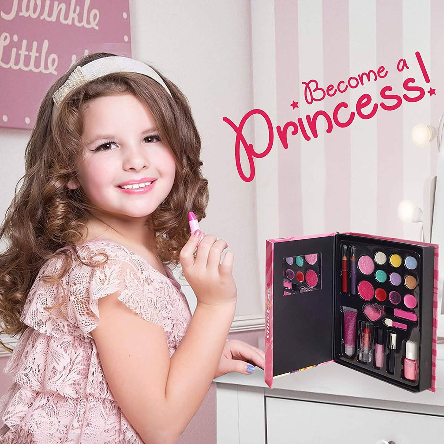 Lil Me Kids Fun, Beauty, Fashion Washable Makeup Set